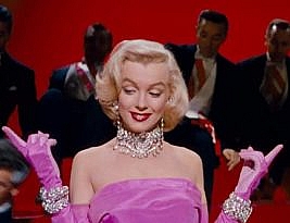 Marilyn Monroe era uma Mulher Diamante